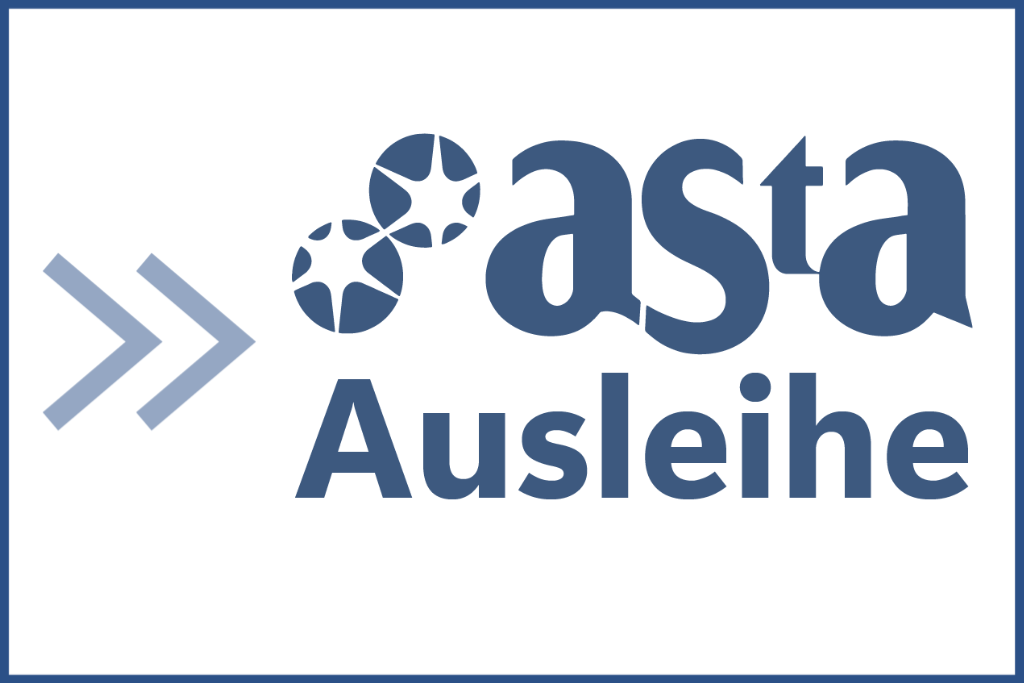Logo of the AStA Lending Service (AStA-Ausleihe)